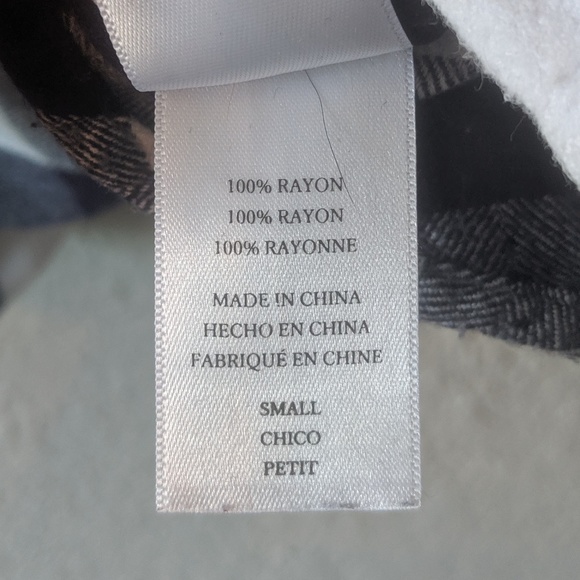 Rails blue and white Buffalo check button up shirt - Picture 7 of 8